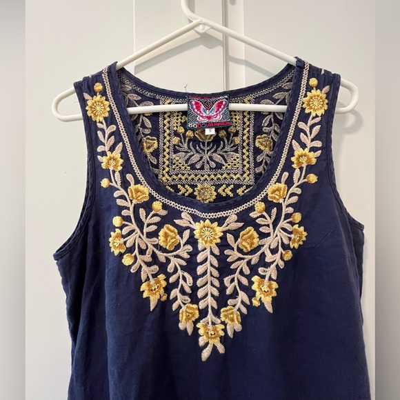 Johnny Was Tunic Top - Small - Picture 2 of 5